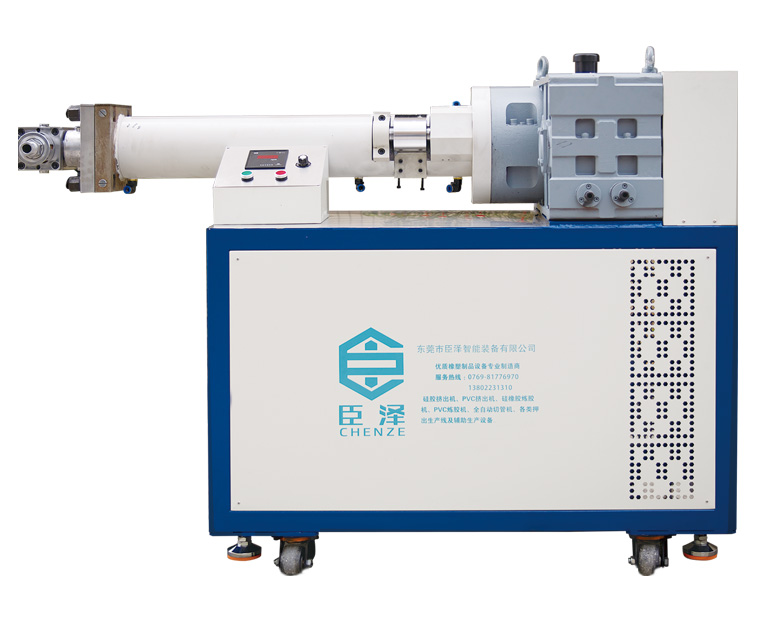 矽膠（jiāo）管擠出機