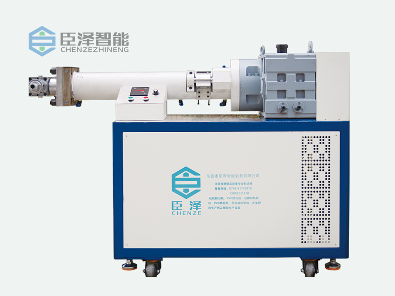 50擠（jǐ）出機_50矽膠擠出機_臥（wò）式單螺杆擠出機_臣澤矽膠擠（jǐ）出機