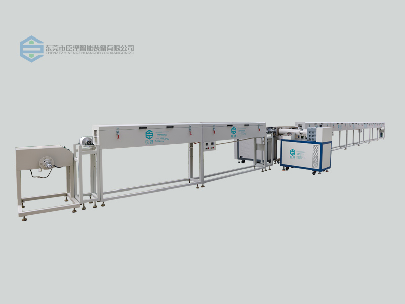 LED矽膠燈帶擠（jǐ）出生產線